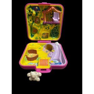 Vintage 1989 Polly Pocket Wild Zoo World, incomplete READ